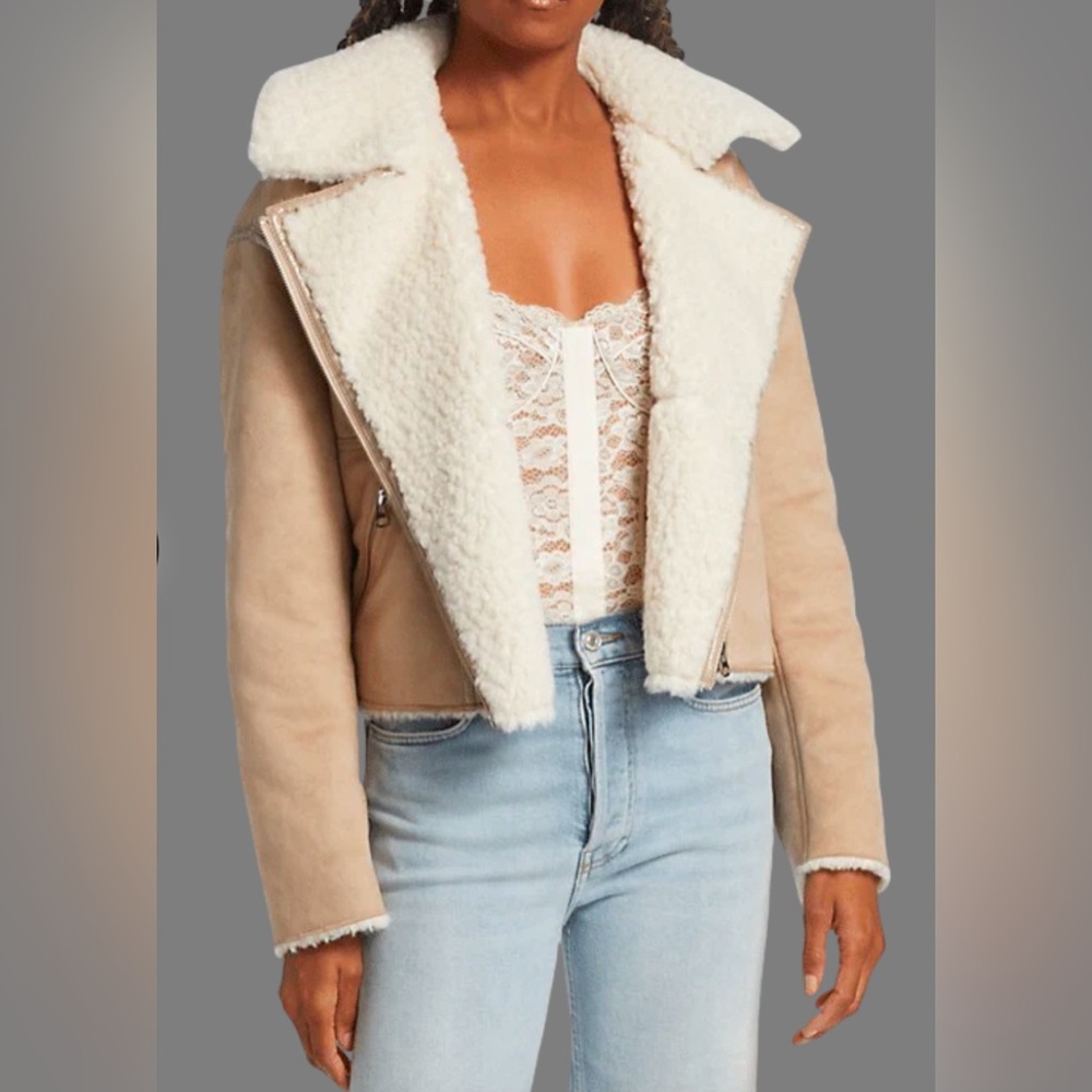CAMI NYC SAM TAUPE REVERSIBLE JACKET size‎ XXS